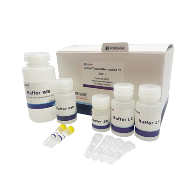 Schnelle genomische DNA-Isolierungs-Kit No-RNase-Verschmutzung des DNA-Reinigungs-Laborreagens-tierischen Gewebes