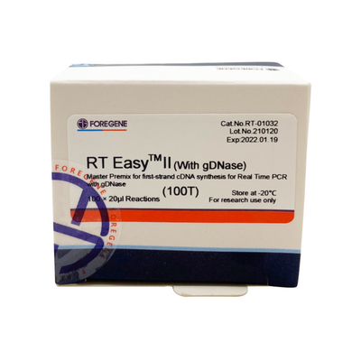 Funktelegrafie EasyTM II mit den Rückübertragungs-Zündkapseln, zum des Vorlagenmischguts für Synthese des Erst-Strang-CDNA/Realzeit-PCR zu benutzen
