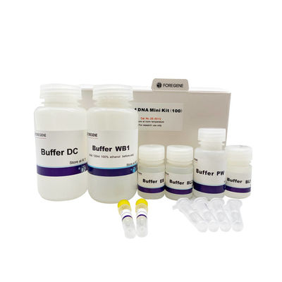 Genomische DNA-Isolierungs-Ausrüstungen DNA-Reinigungs-Laborreagens-Blut DNA-Mini Kit