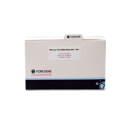DNA-Reinigung Laborreagens-Mäuseendstück DNA-Mini Kit For Genomic in 1 Stunde