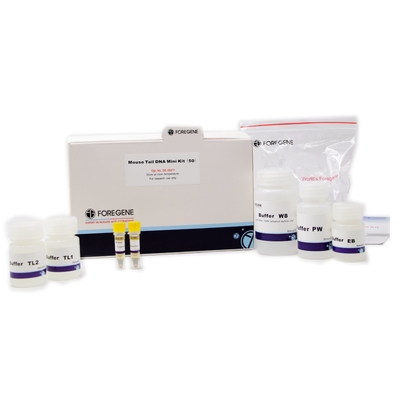 DNA-Reinigung Laborreagens-Mäuseendstück DNA-Mini Kit For Genomic in 1 Stunde