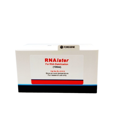 Isolierungs-Ausrüstungen RNAlater-Schutz-Lösung RNS 50ml 100ml 100ml×4 für Gewebe-Probe