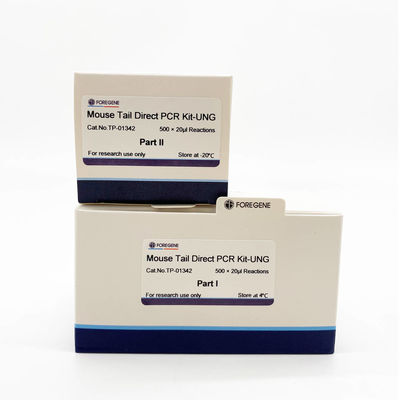 Molekularbiologie optimierte PCR-System Mäuseendstück direkte PCR-Ausrüstungen-UNG für Mausdirekten PCR unter Verwendung des Mäusegewebes