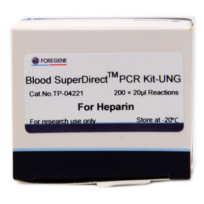 Blut SuperDirectTM PCR-Ausrüstung (UNG) - Heparin DNA-Polymerase pcr-Ausrüstung pcr-Produkte