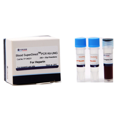 Blut SuperDirectTM PCR-Ausrüstung (UNG) - Heparin DNA-Polymerase pcr-Ausrüstung pcr-Produkte