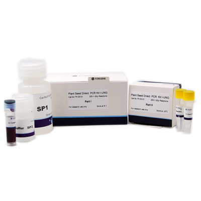 Direkte PCR-Ausrüstung I UNG für die Betriebssamen, die niedrige Polysaccharid-und Polyphenol-Komponenten enthalten