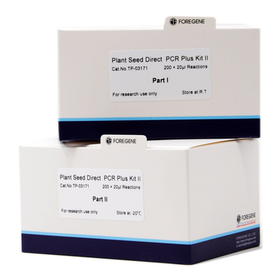 Betriebssamen direkter PCR plus Ausrüstung I für die Betriebssamen, die Polysaccharid-und Polyphenol-Komponenten enthalten