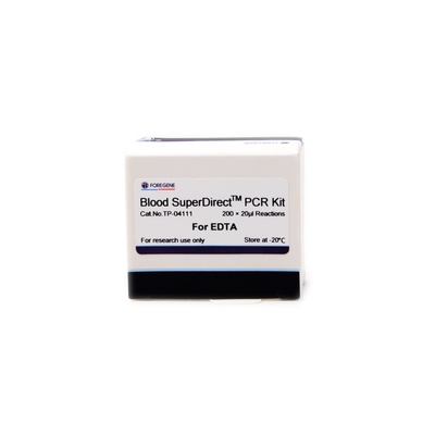 Laborreagens Blut super direkte PCR-Ausrüstungen unter Verwendung des Vollblutes anticoagulated mit EDTA