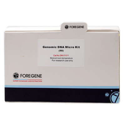 Schnelle hohe DNA erbringen genomischer DNA Mikro-Kit For Genomic DNA-Extraktion
