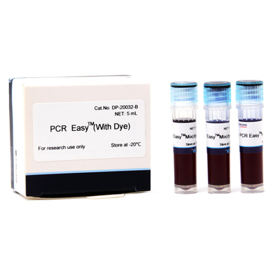 PCR einfaches (mit Färbung) Kit Efficient PCR-Reaktions-Mischgut-System für molekulare Bioforschung
