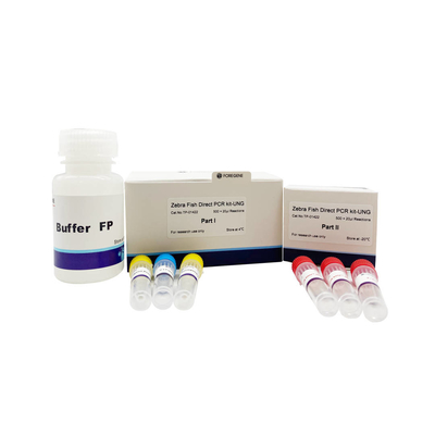 Antiverschmutzung PCR-System-Zebra-Fische direkte PCR-Ausrüstungen (Zerstörung 65℃) mit UNGS-Enzym