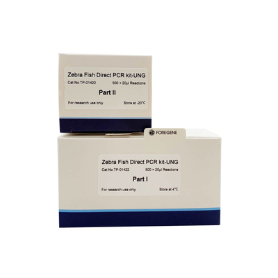 Antiverschmutzung PCR-System-Zebra-Fische direkte PCR-Ausrüstungen (Zerstörung 65℃) mit UNGS-Enzym