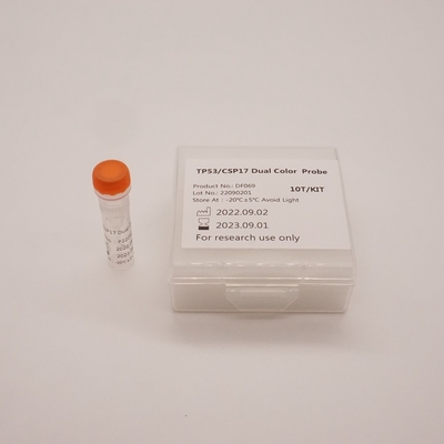 TP53/CSP17 Zweifarbige Sonde zum Nachweis der Anomalie des menschlichen TP53-Gens