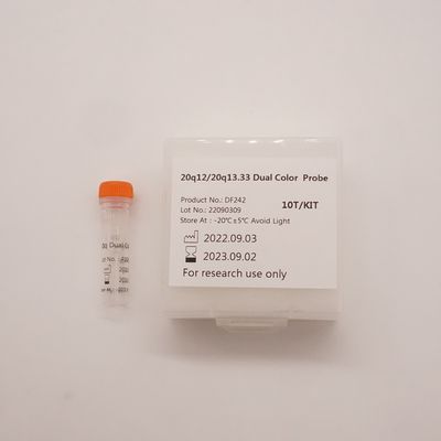 20q12/20q13.33 Dual Color Fish Probe Kit zur Erkennung von Anomalien des menschlichen 20q-Gens