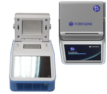 10,1 Zoll LED Digital tragbare Steigung Thermocycler PCR-Maschinen-96×0.2ml