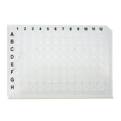 Foregene 10 überzieht Kit Lab Consumables Transparent 96 wohle PCR-Platte 100ul 200ul