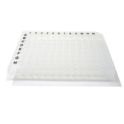 Foregene 10 überzieht Kit Lab Consumables Transparent 96 wohle PCR-Platte 100ul 200ul