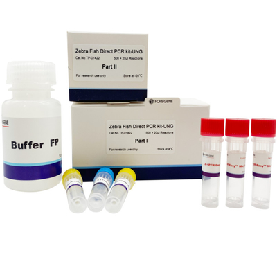 Antiverschmutzung PCR-System-Zebra-Fische direktes Enzym PCR Kit With UNG
