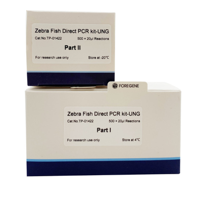Antiverschmutzung PCR-System-Zebra-Fische direktes Enzym PCR Kit With UNG
