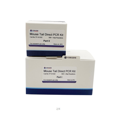 Mäuseendstück direkter PCR Kit One Step 200 X20μL Rxns 2000 X20μL Rxns