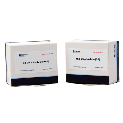 5% Glycerinum 0,02% BPB 1kb DNA-Leiter PCR-Ausrüstungen für Laborforschungs-Gebrauch