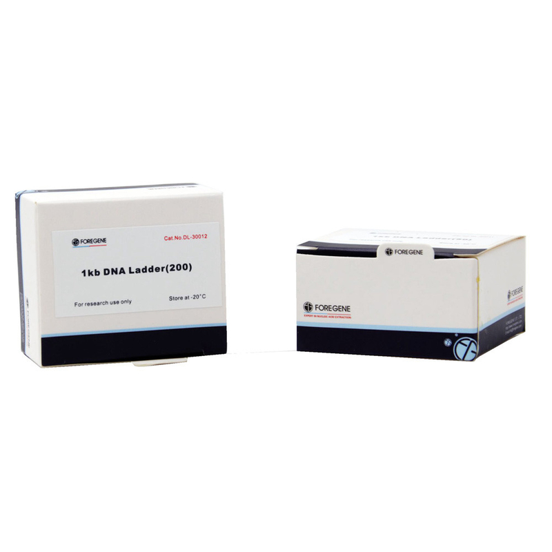 DNA-Marker 2000 100 Tests 500 μL, das 100bp-2000bp für Elektrophorese verpackt