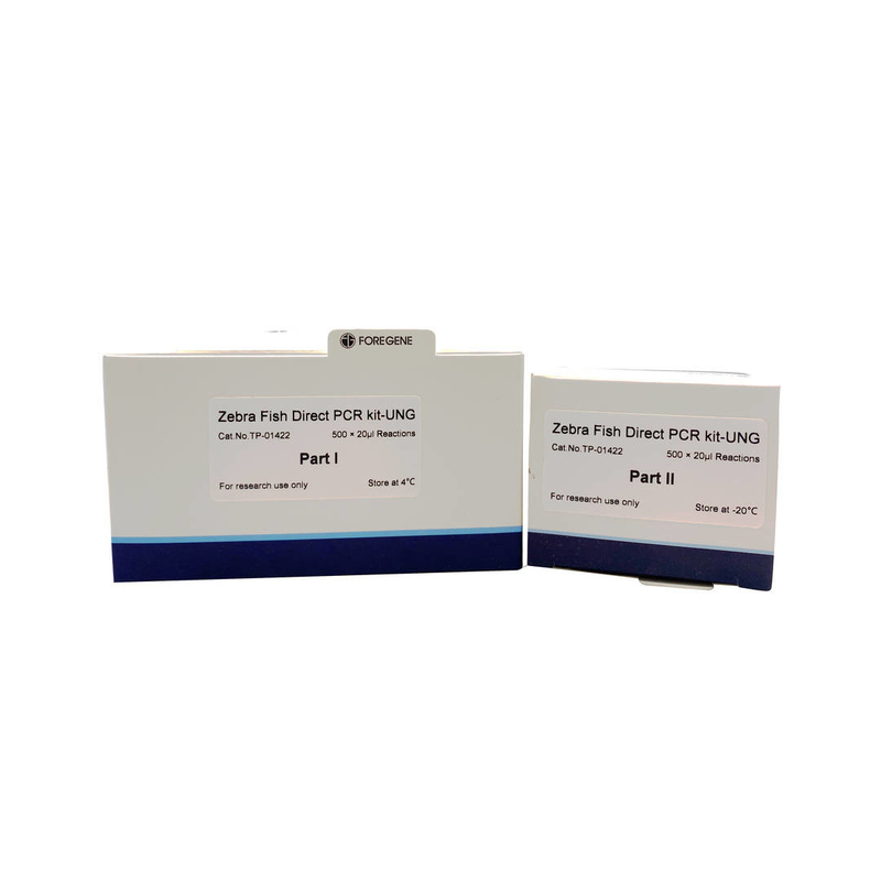 Antiverschmutzung PCR-System-Zebra-Fische direkte PCR-Ausrüstungen (Zerstörung 65℃) mit UNGS-Enzym