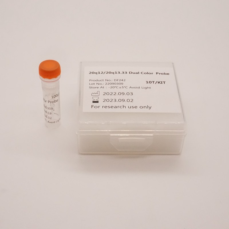 20q12/20q13.33 Dual Color Fish Probe Kit zur Erkennung von Anomalien des menschlichen 20q-Gens