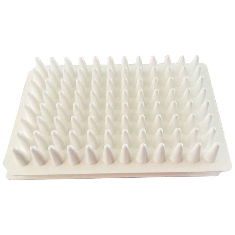 Wegwerflaborverbrauchsmaterialien 0,1 ml keine Rock 96 wohlen PCR-Platten