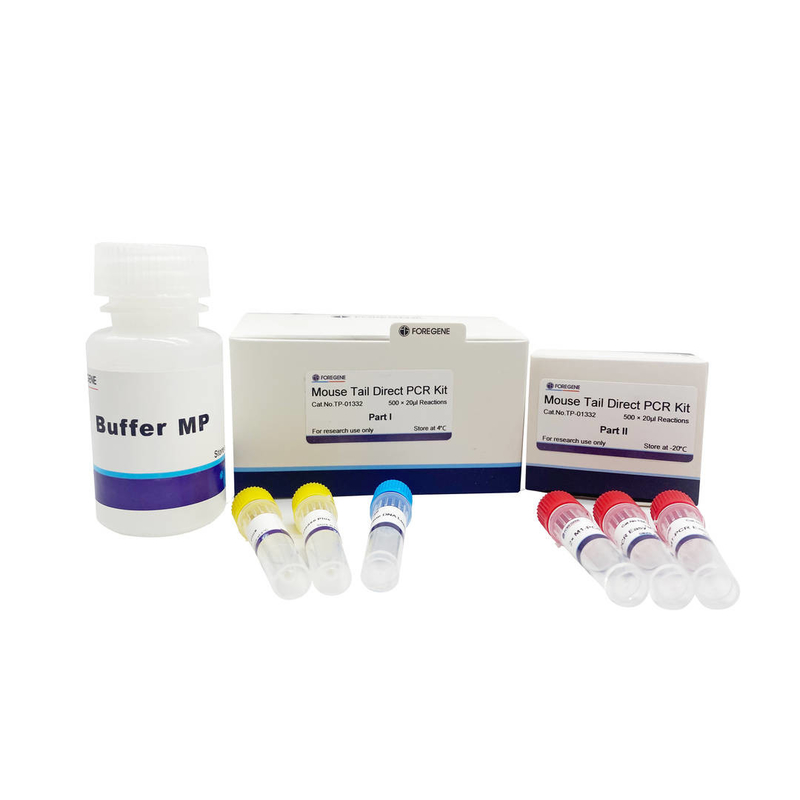 Reinheits-Mäuseendstück erbringen direkte DNA-Extraktion PCR-Kit High PCR-Ausrüstung ohne DNA-Reinigungsdrehbeschleunigungs-Spaltenreinigung