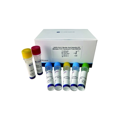48/96 Tests Covid 19 Funktelegrafie PCR-Test-Ausrüstung CER Covid 19 Nukleinfeuerprobe-Ausrüstungen